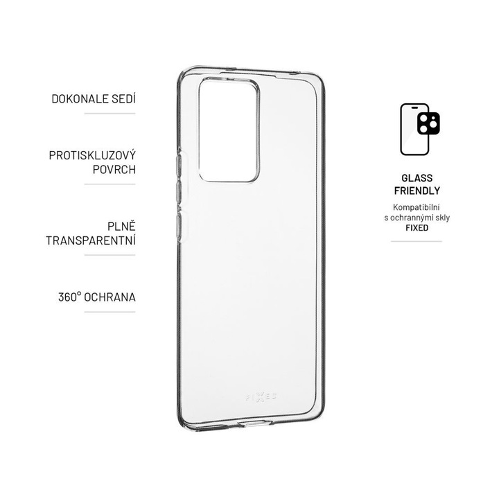 FIXED TPU Gel Case for Xiaomi 13 Lite, clear, 216634, Mobiltelefon tok
