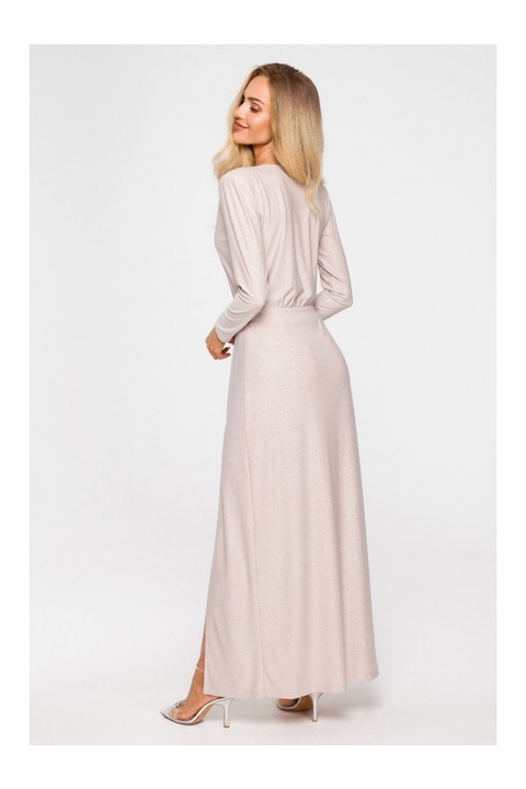 Made of Emotion Női maxi ruha Sherab M719 bézs, Bézs, S