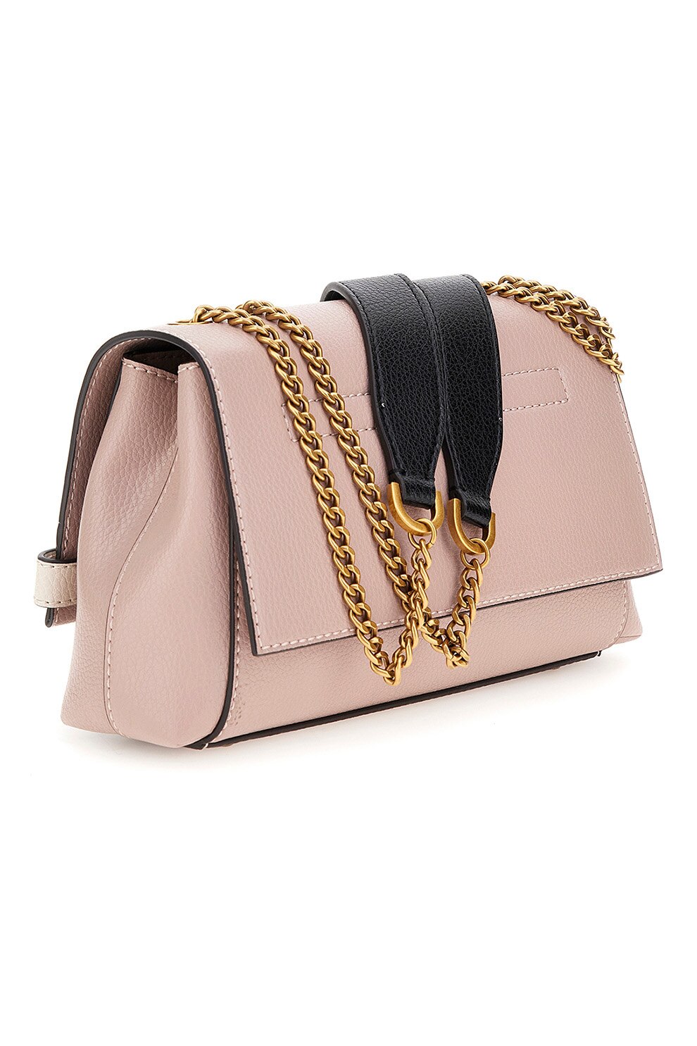 Guess, Geanta crossbody de piele ecologica Sestri, Roz pastel - eMAG.ro