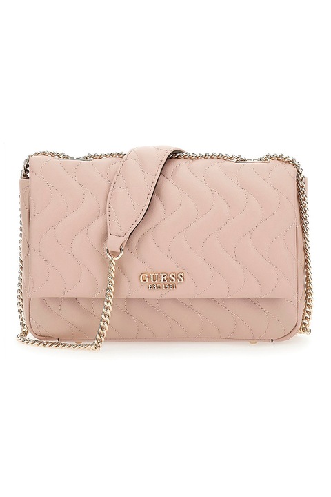 Guess, válltáska füllel és sima mintás Mai, Dusty rózsaszín