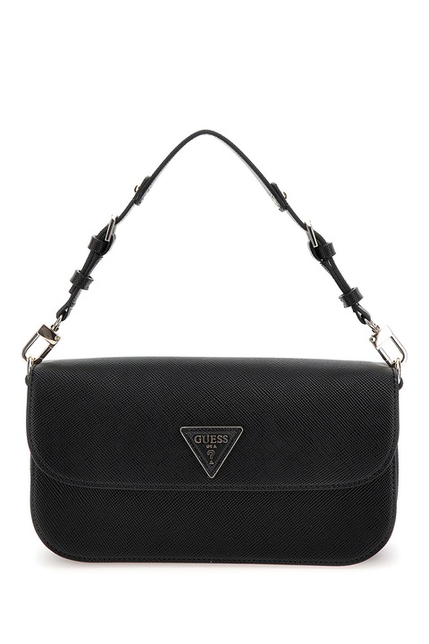 Guess, Brynlee ökológiai bőr crossbody táska, fekete