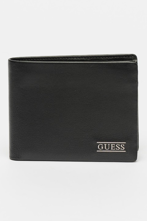 Guess, Кожен портфейл New Boston, Черен