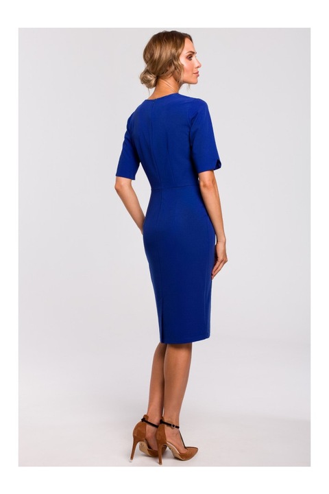 Made of Emotion Női mini ruha Yemen M455 királykék, Sötétkék, 2XL