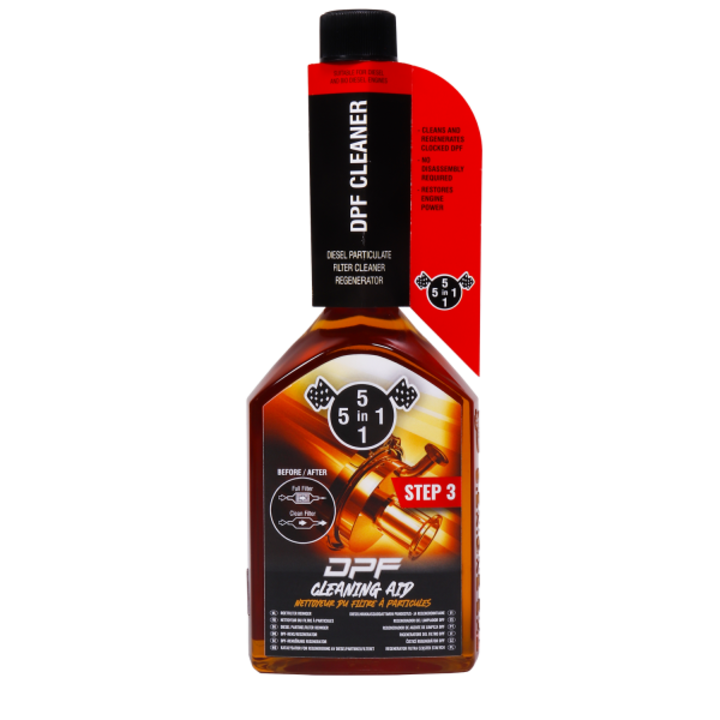 Добавка за почистване на DPF филтър за частици, 5в1, стъпка 3 AID, кафява, професионална, 310 ml