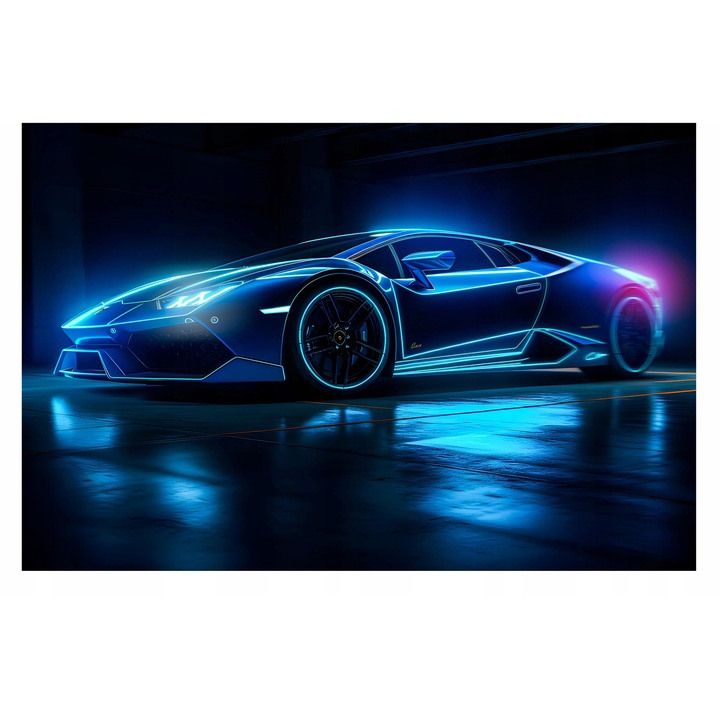 Fototapet Pentru copii Auto Autoturism Tanar 416x254 cm, Vlies Tapet