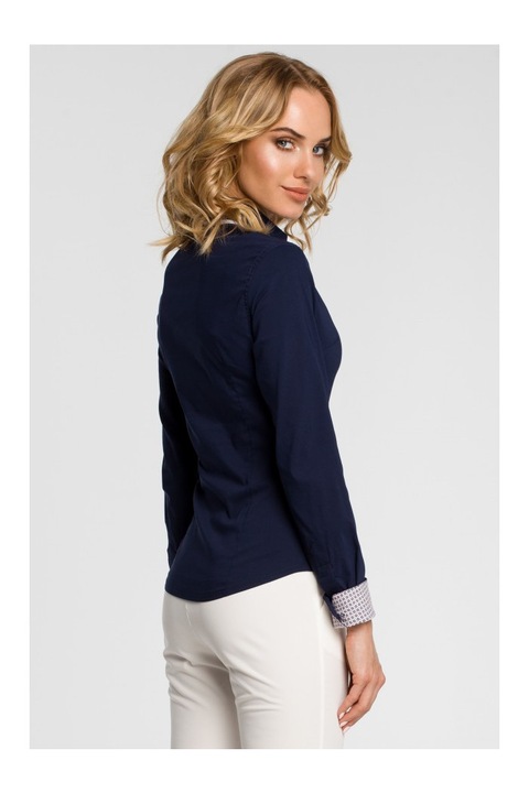 Made of Emotion Női pólók Nimihn M067 tengerészkék, Sötétkék