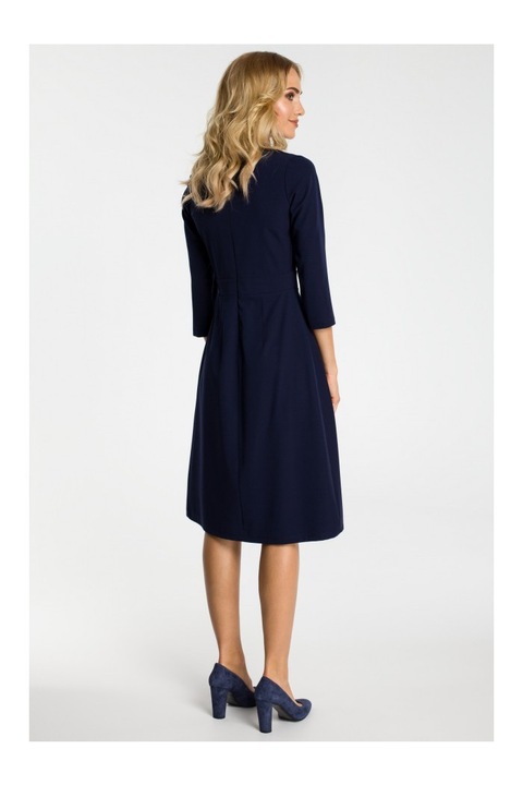 Made of Emotion Női mini ruha Muelan M335 tengerészkék, Sötétkék, 2XL