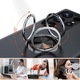 Husa pentru Samsung Galaxy S23 ULTRA, inel rotativ 360° si Kickstand, Protectie Militara Antisoc, cu disipare termica, Negru