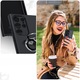 Husa pentru Samsung Galaxy S23 ULTRA, inel rotativ 360° si Kickstand, Protectie Militara Antisoc, cu disipare termica, Negru