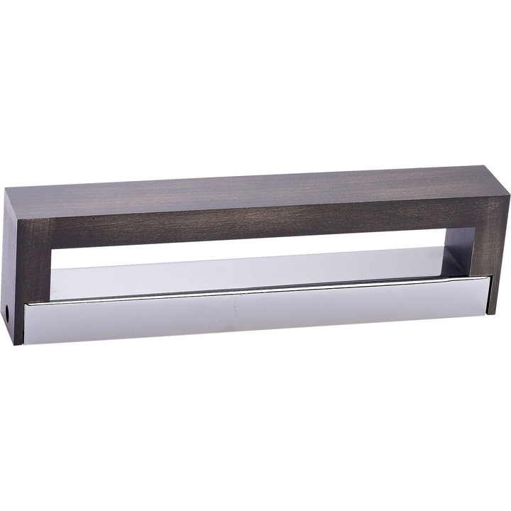 Aplica, TK Lighting, Метал/Дърво, LED, Сив