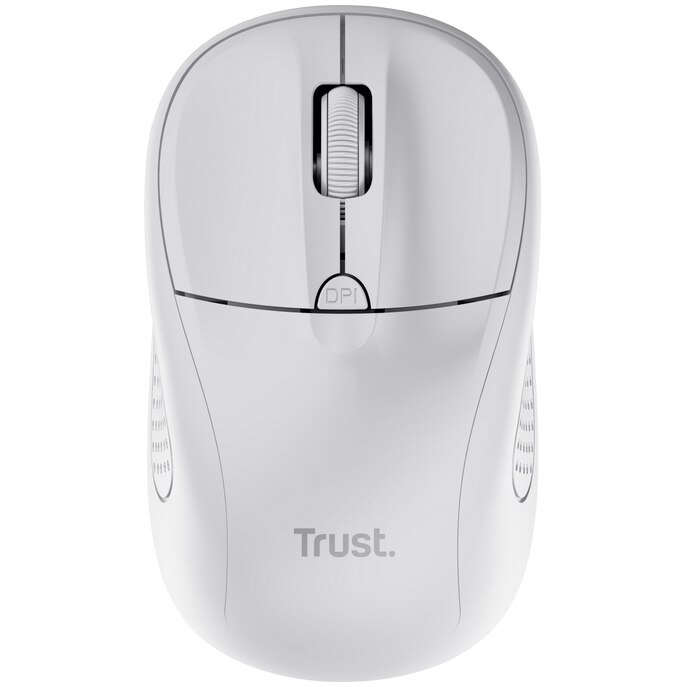Mouse wireless Trust Primo, Alb mat