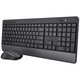 Kit Tastatura si Mouse Trust Trezo, wireless, Gri/Negru