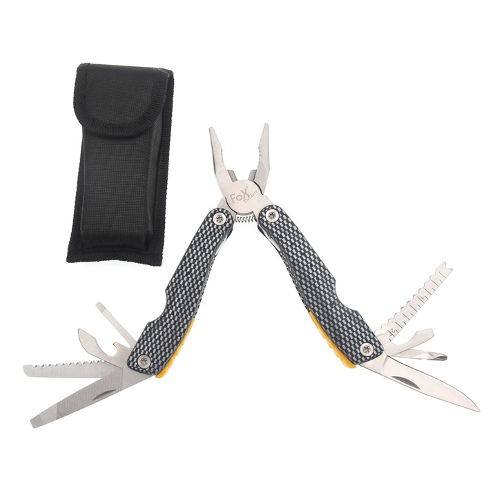 Set Briceag Multifunctional Prase Carbon Fox Outdoor 27181