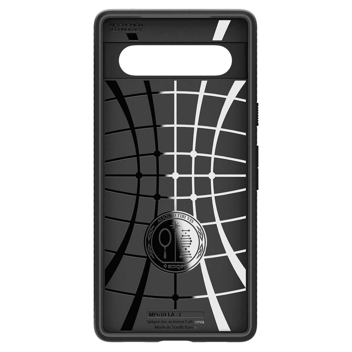 Husa Spigen Liquid Air pentru Google Pixel 7a, culoare negru
