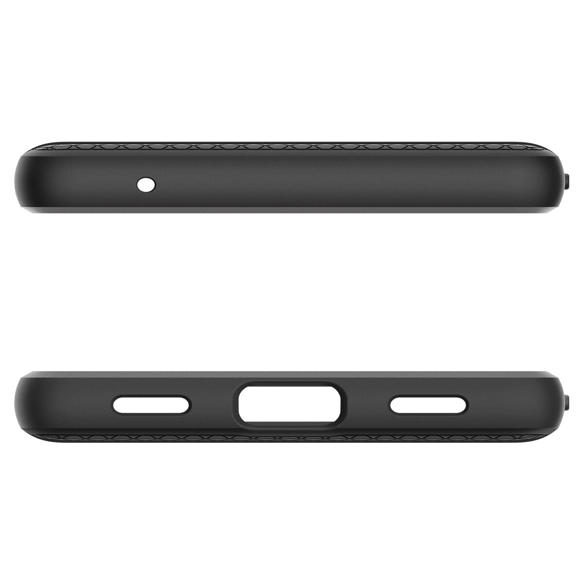 Husa Spigen Liquid Air pentru Google Pixel 7a, culoare negru
