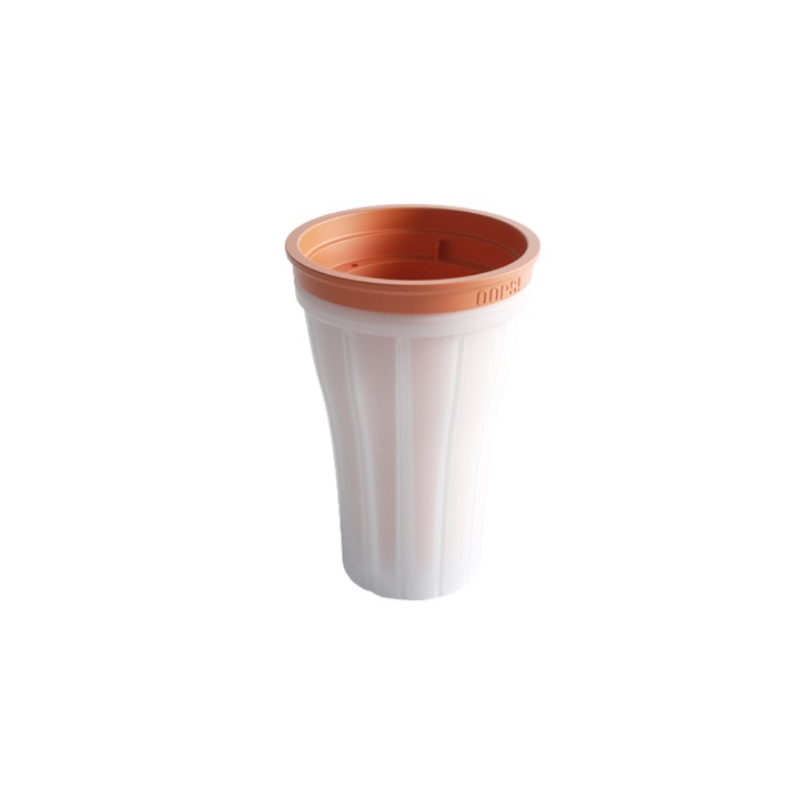 Üdítőital slush, smoothie, granita, barkácsolás 5 perc alatt elkészíthető pohár - Slushy Cup, 150 ml, Sütőtök narancs