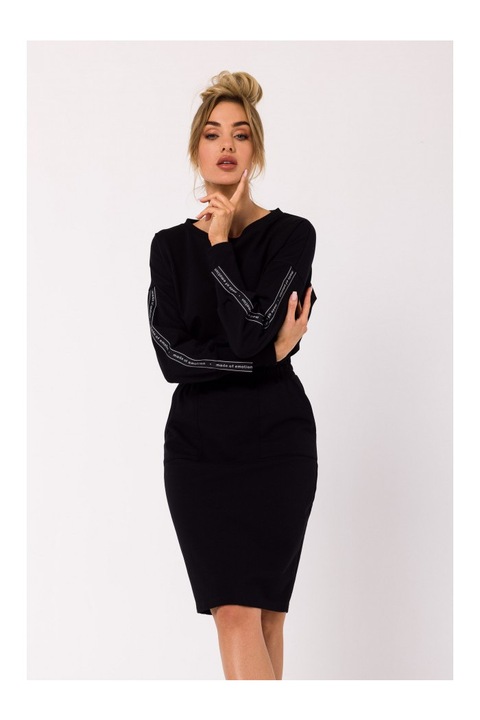 Pulover dama Made of Emotion - Tsewang, Negru