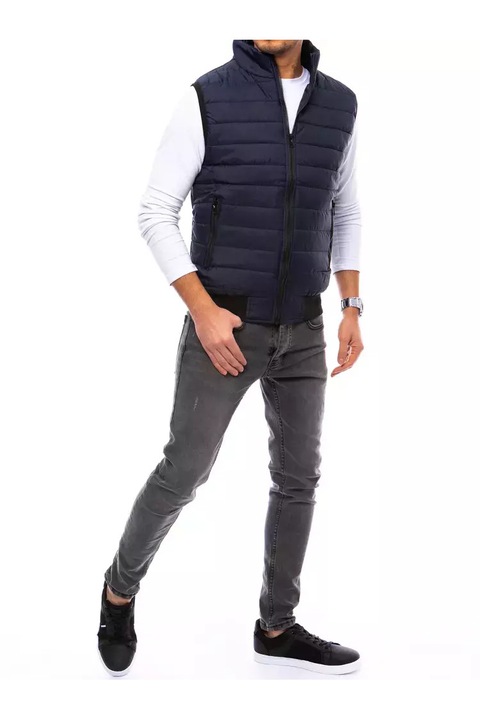 Férfi mellény, Dstreet, Anillo, sötétkék, 2XL INTL