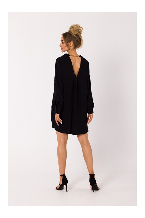 Made of Emotion Női kockás kabát Pesheen M740 fekete, Fekete