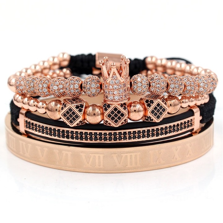 Set Bratari, Winnie, Izmael, Rodiu, Aur roz