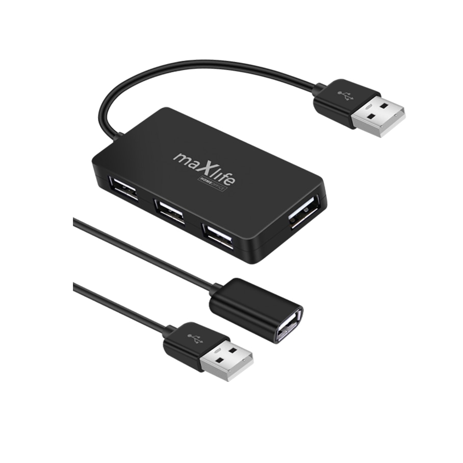 Hub Office 4 x USB 2.0 Viteza Transfer 40 Mb/s cu cablu prelungire USB