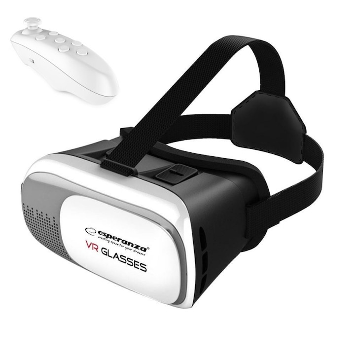Ochelari VR 3D cu Telecomanda bluetooth, control jocuri