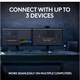 Безжична клавиатура Logitech MX Keys S, Осветление, 2.4GHz&Bluetooth,USB-C, US INTL layout, Pale Grey