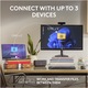 Безжична мишка Logitech MX Anywhere 3S, 2.4GHz&Bluetooth, Silent, Scroll MagSpeed, Multidevice, USB-C, Rose