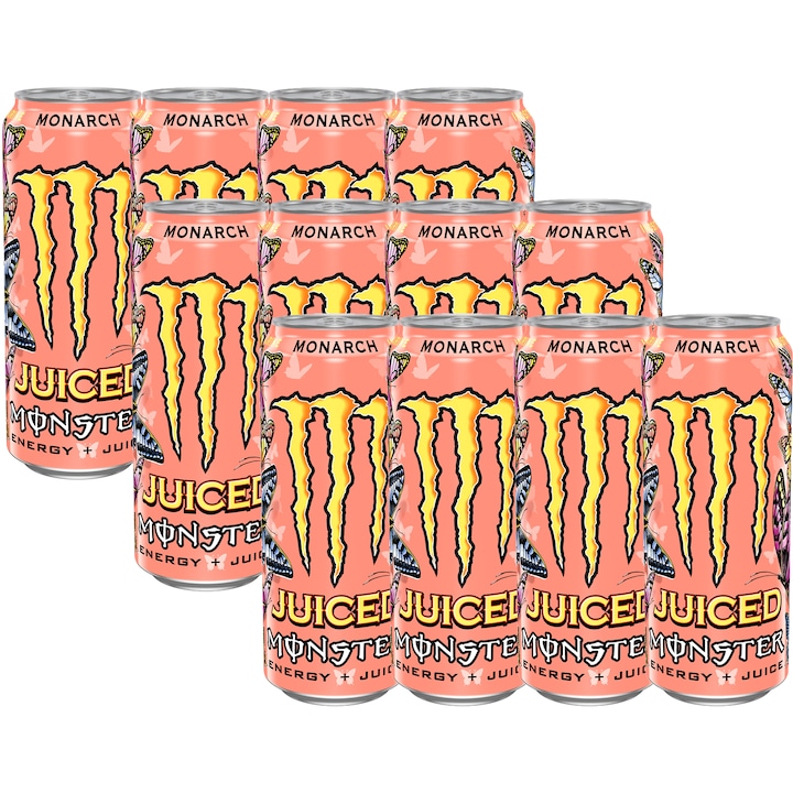 Monster Juiced Monarch Energy szénsavas energiaital, 12x0.5l