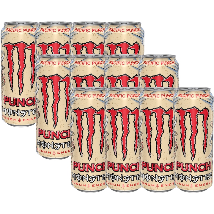 Monster Pacific Punch szénsavas energiaital, 12x0.5l