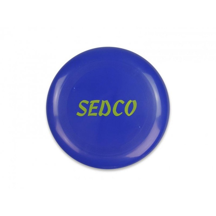 Disc zburator, Sedco, Plastic, 23 cm, Albastru