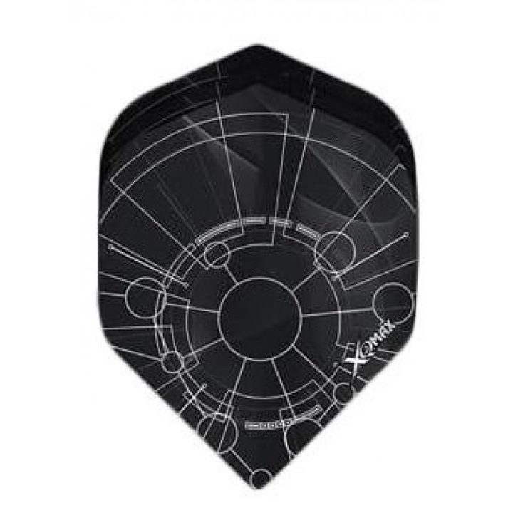 Darts tábla, XQ MAX, Fekete