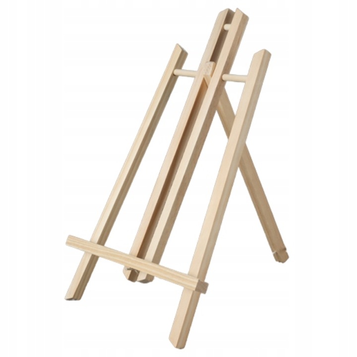 Sevalet pentru tablouri, Free & Easy, Lemn, 42 cm, Maro