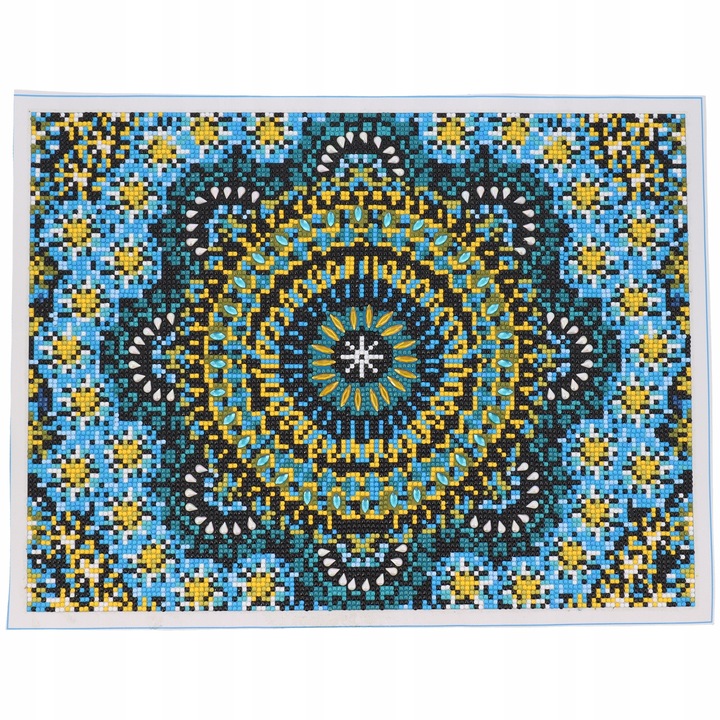 Set Broderie mozaic, AVEC, 30x40 cm, Multicolor