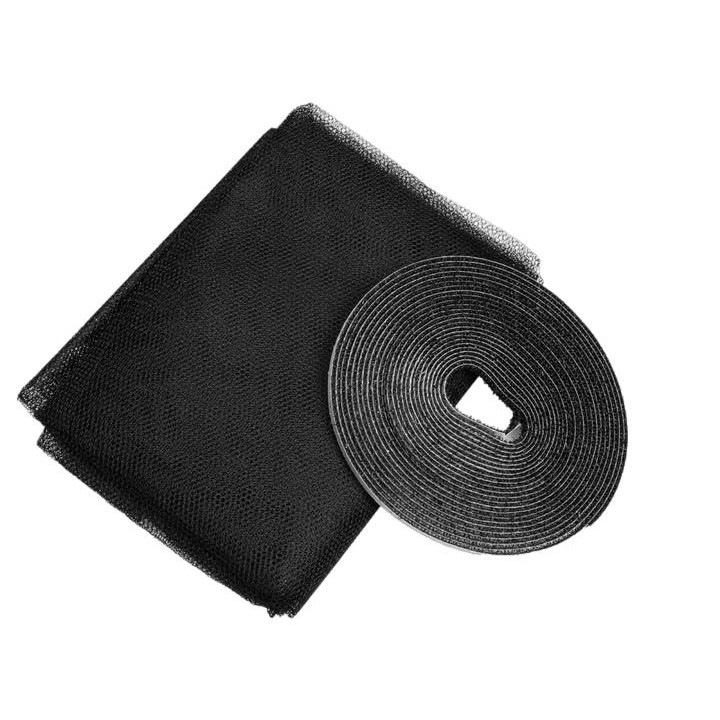 Plasa insecte, Poliester, 130x150cm, Negru