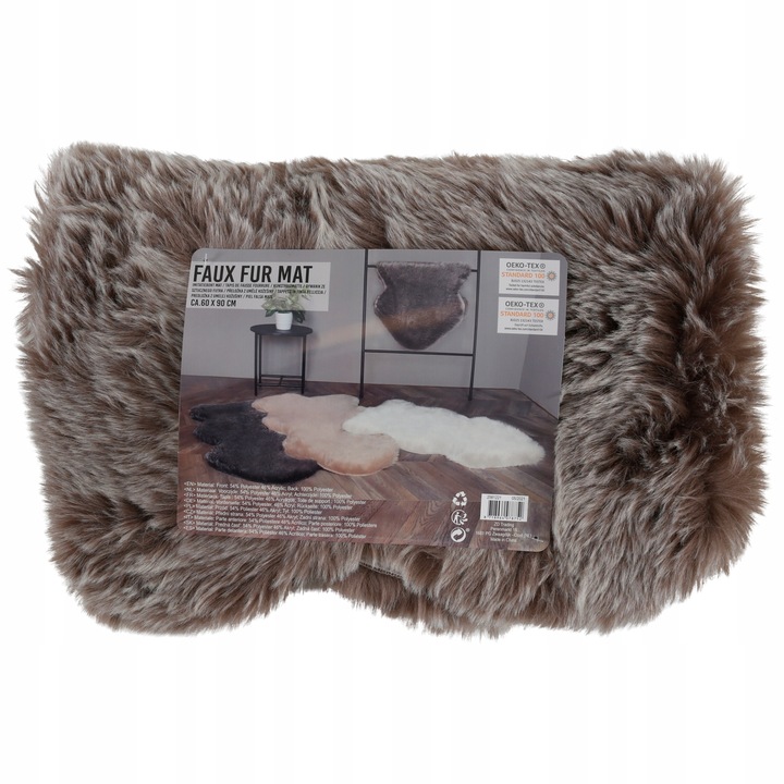 Covor, Zd Trading, Poliester/Acril, 60 x 90 cm, Maro