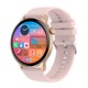 Ceas Smartwatch New Style® Collection IdealStore, Ecran AMOLED HD 1.43 inch, Preluare Apeluri si Mesaje Bluetooth, NFC, Monitorizare Ritm Cardiac si Somn, Asistent Vocal, Difuzor si Microfon incorporat, IP67, Android-IOS, Long Battery, Gold Edition