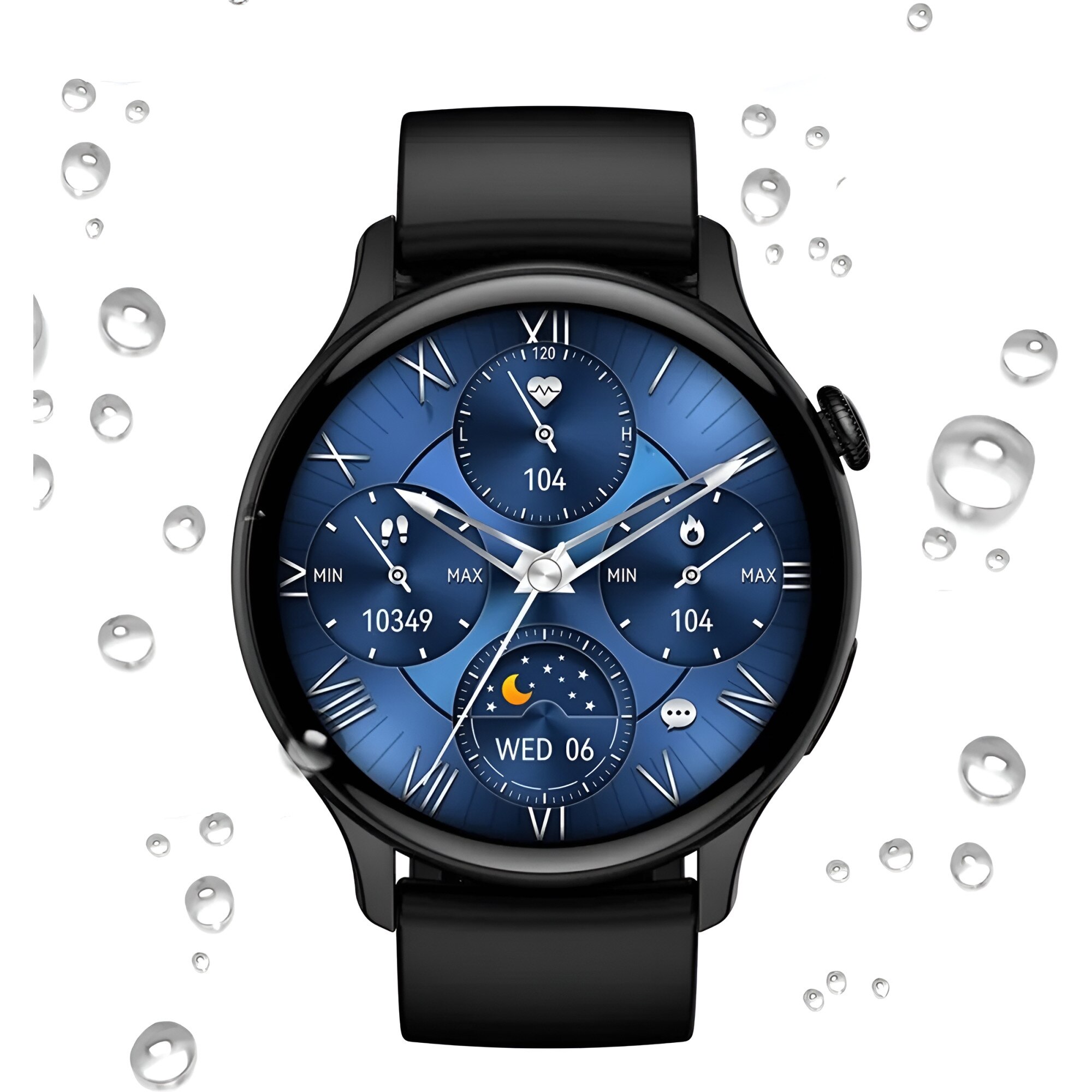 Ceas Smartwatch New Style® Collection IdealStore, Ecran AMOLED HD
