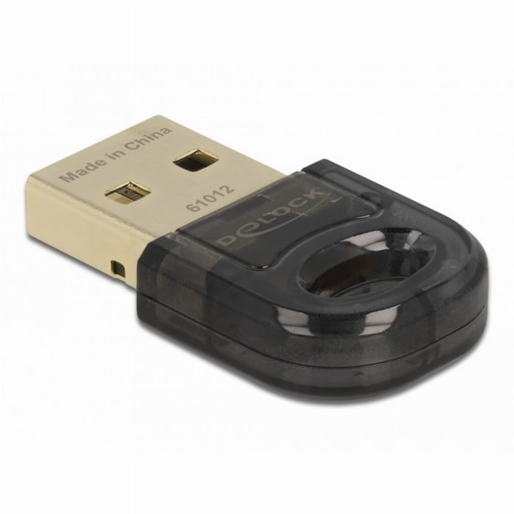 Bluetooth Stick USB2.0 V5.0 Class 2 DeLOCK Tiny Black (61012)