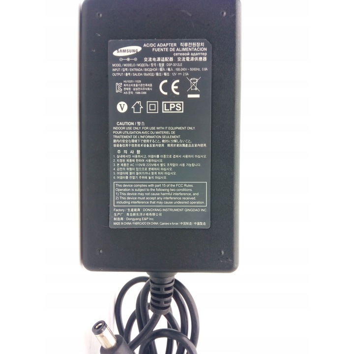 Sursa de alimientare, Samsung, 2.5 A, 12 V