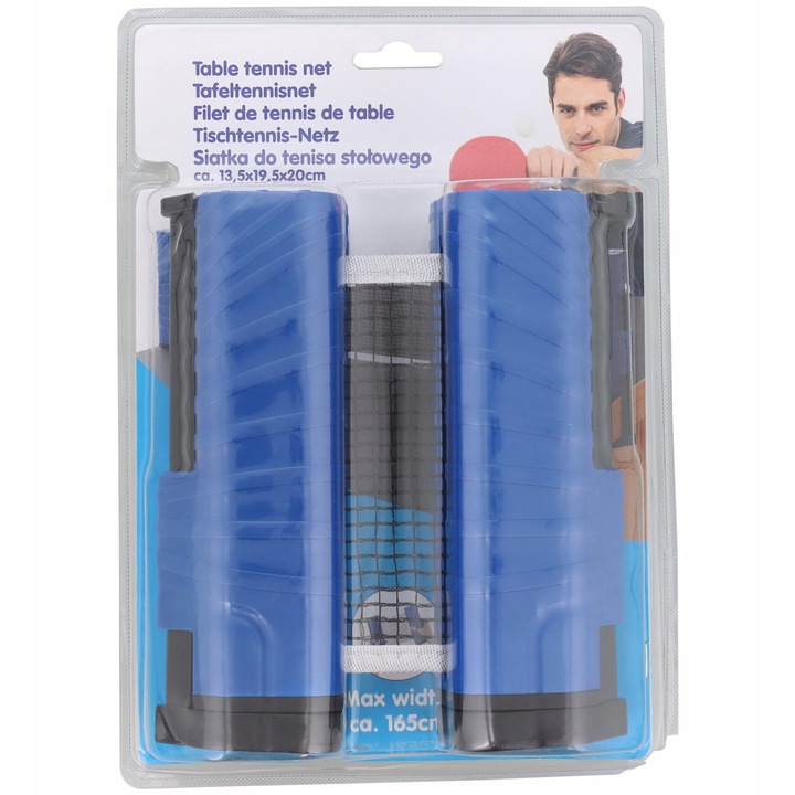 Fileu de ping pong, Inna, 165 cm, Albastru