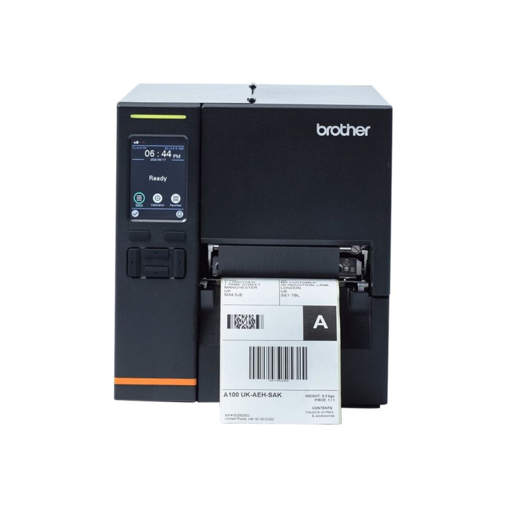 Brother TJ-4021TN címkenyomtató Direkt termál / termál transzfer 203 x 203 DPI 254 mm/sec Vezetékes Ethernet/LAN csatlakozás (TJ4021TNZ1)
