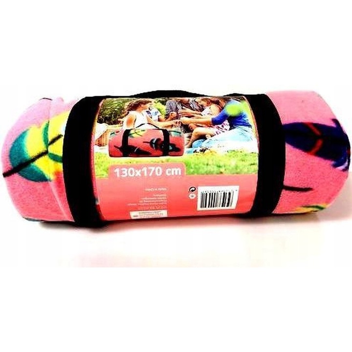 Patura de picnic, Zd Trading, Poliester, Multicolor, 130x170 cm