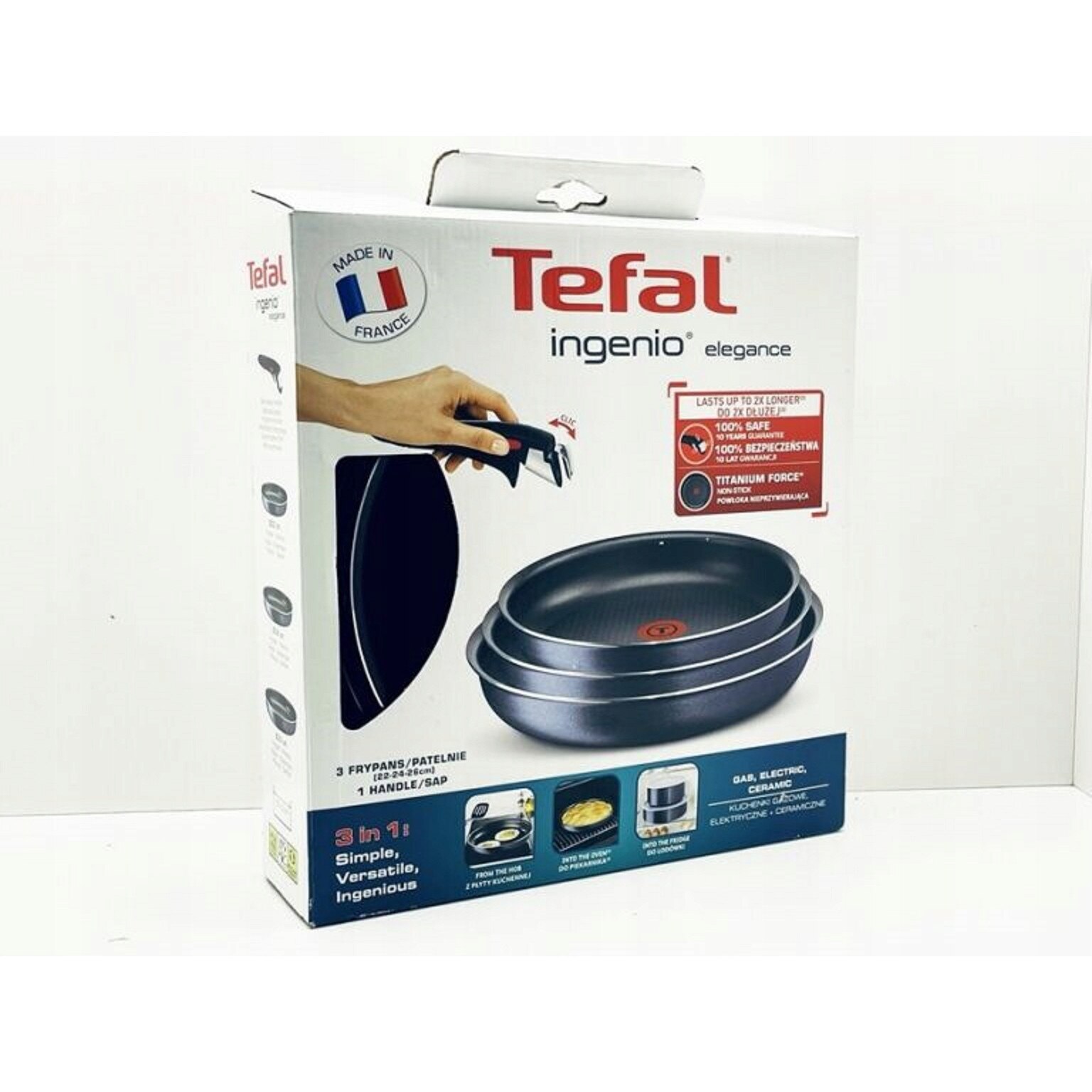 Set Tigaie Tefal Ingenio Elegance Perfectiunea - EMAG.ro