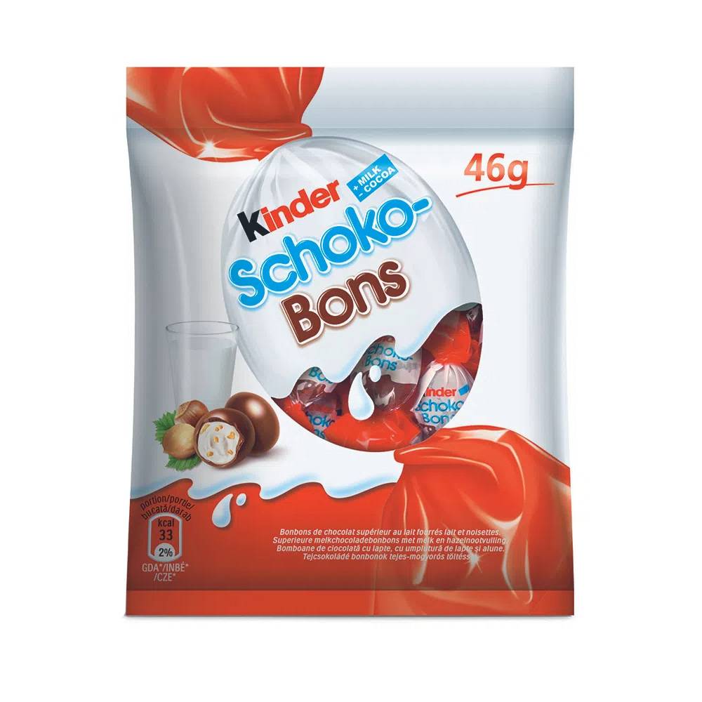 Assortiment de 200 chocolats Kinder - Schokobons, Mini Bueno