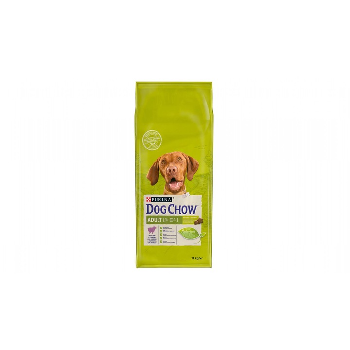 Храна за кучета Purina 14 кг Dog Chow adult, агнешко+ориз