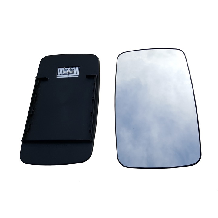 Oglinda Dreapta, Pentru Mercedes Sprinter 208 1995-2006, Incalzita, Alb, Sticla Convexa, Sticla Cromata, Versiune Incalzita, Alb