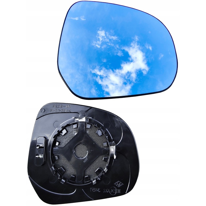 Sticla oglinda, pentru Opel Agila B 2007-2014, partea dreapta, Incalzita