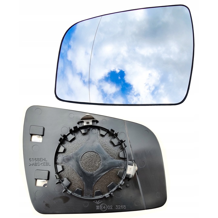 Sticla oglinda, pentru Zafira B 2008-2011, partea stanga, Incalzita