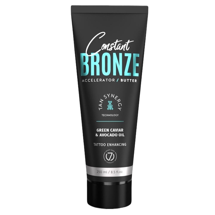 Крем за солариум, 7suns, Constant Bronze Accelerator, с екстракт от хайвер и масло от авокадо, 250 ml